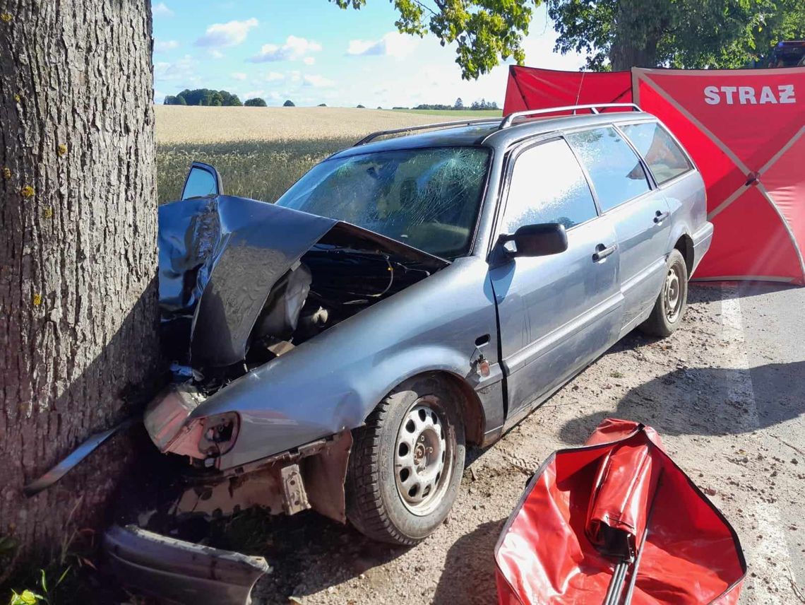 Śmiertelny wypadek w Klukowej Hucie. Zginęły dwie osoby