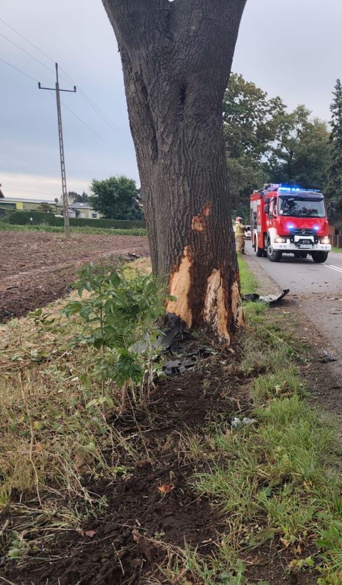 Śmiertelny wypadek w Koźlinach w powiecie gdańskim! Zginęła kobieta śmiertelny wypadek, Koźliny