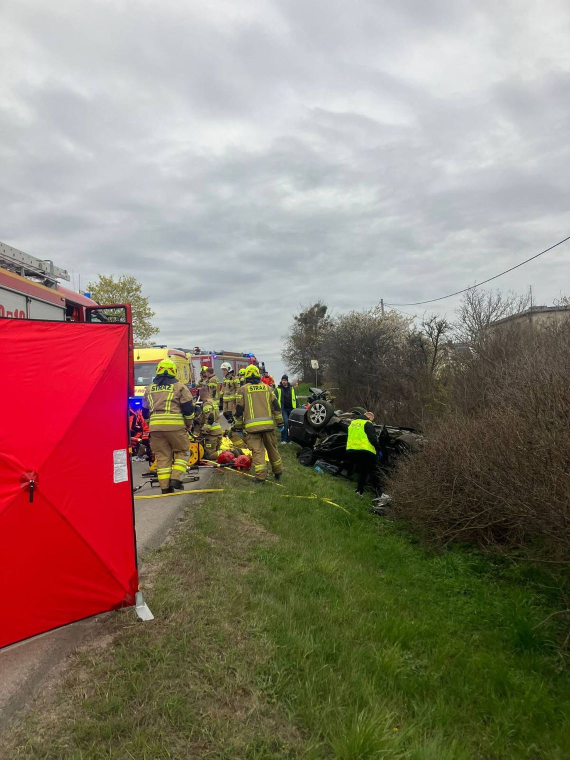 wypadek w Subkowach Wybudowaniu Pierwszym