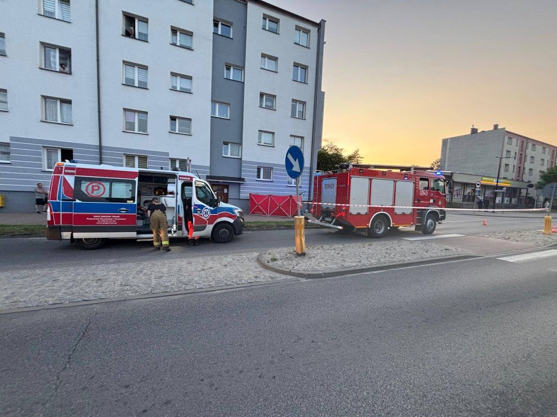 śmiertelny wypadek w Starogardzie Gdańskim