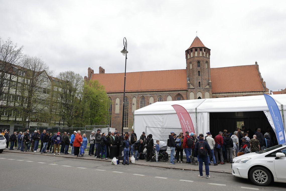 śniadanie wielkanocne dla potrzebujących, Gdańsk 2025