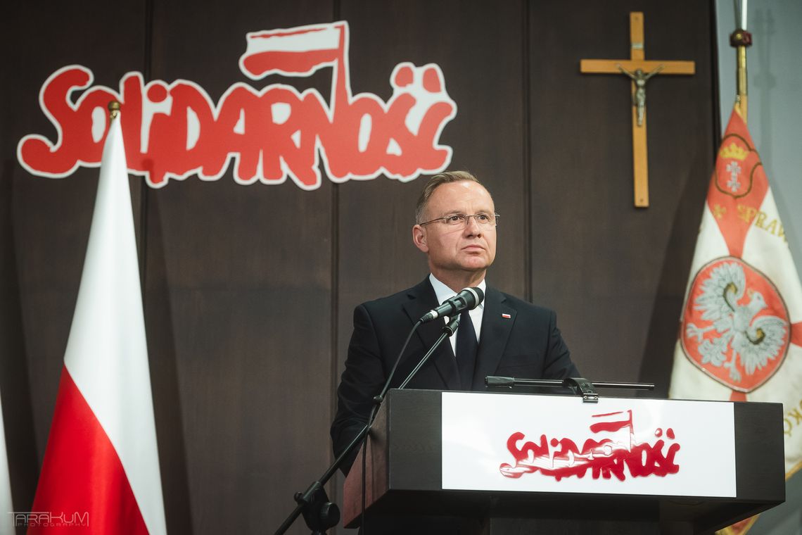 Andrzej Duda, Gdańsk, Solidarność, sala BHP