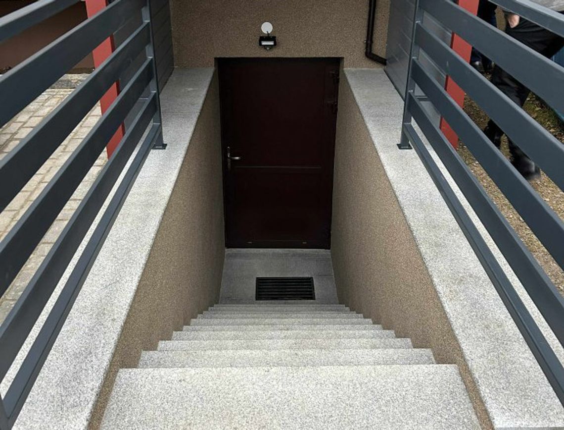 schron w Ośrodku Zdrowia w Somoninie