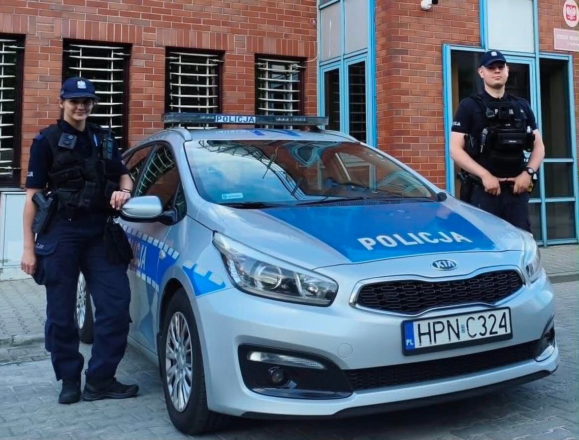 policjanci z Sopotu, którzy uratowali 4-latka