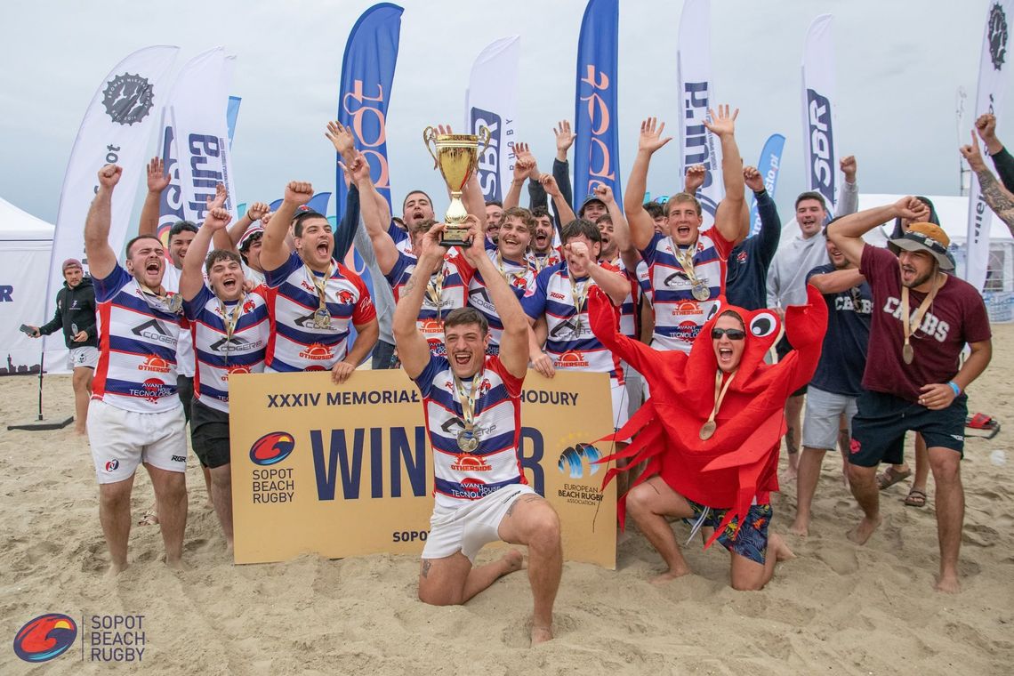 Prestiżowy debiut Sopotu w europejskim cyklu beach rugby Prestiżowy debiut Sopotu w europejskim cyklu beach rugby