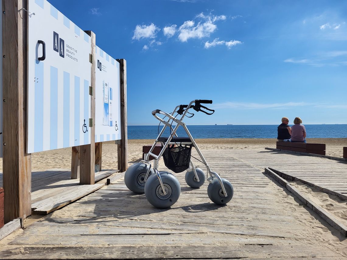 Sopot dołącza do projektu “Plaża Bez Barier”. Nowe udogodnienia wjeżdżają na plażę