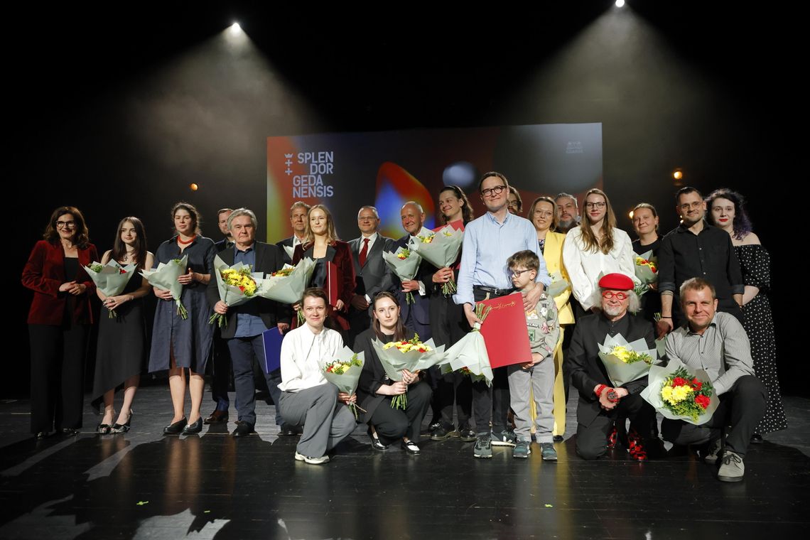nominowani do Splendorów i laureaci nagrody z prezydent Gdańska Aleksandrą Dulkiewicz