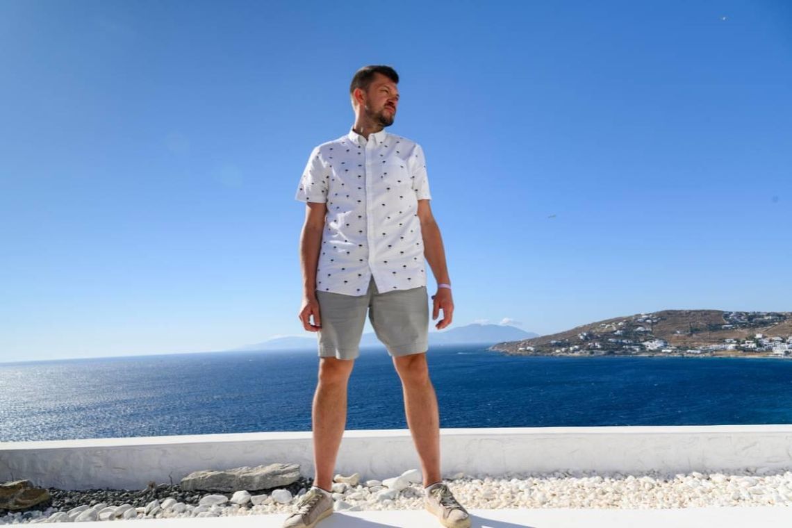 spodenki męskie, zdjęcie ilustracyjne