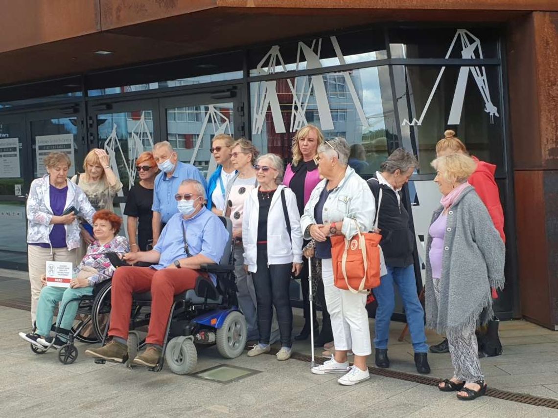 Gdańskie Stowarzyszenie Inwalidów Narządu Ruchu „Solidarność” na konferencji prasowej. | Źródło zdj. Przemysław Majewski Radny Miasta Gdańska