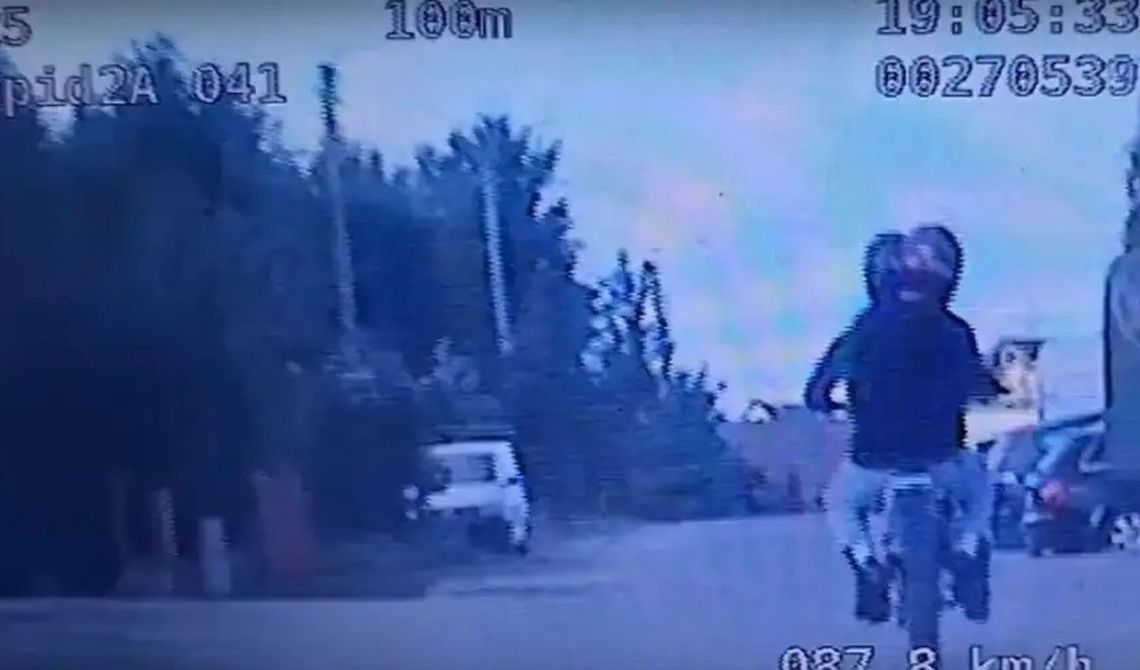 ucieczka na motocyku w Starogadzie Gdańskim