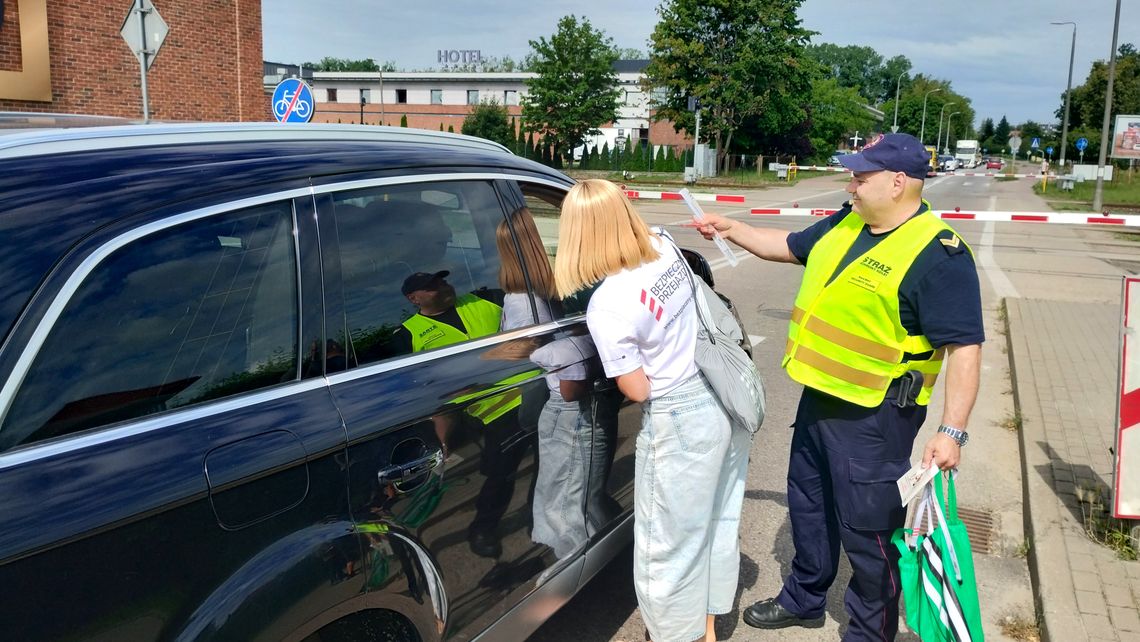 akcja „Bezpieczny Przejazd” w Starogardzie Gdańskim