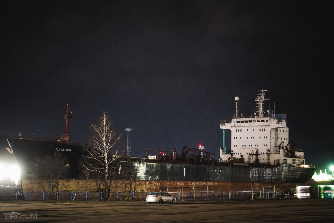Khatanga, rosyjski statek, Port Gdynia 2025