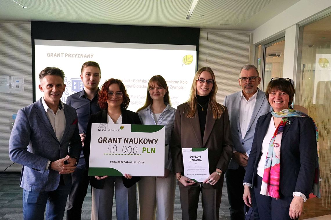 Studenci z Gdańska dostali 40 tys. zł. Ich wynalazek może uratować plony przed suszą