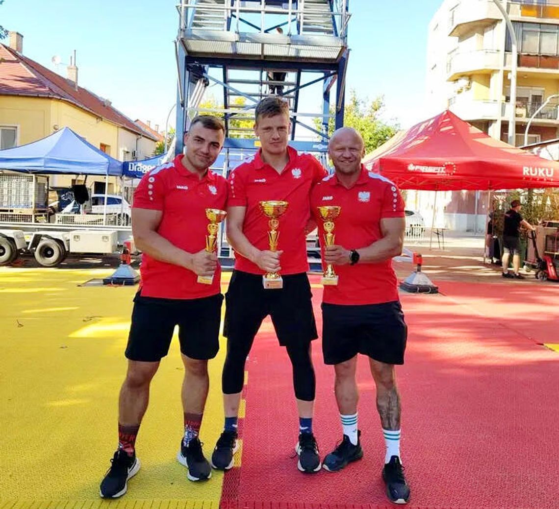 Strażacy z Pomorza z medalami Mistrzostw Europy FireFit na Węgrzech