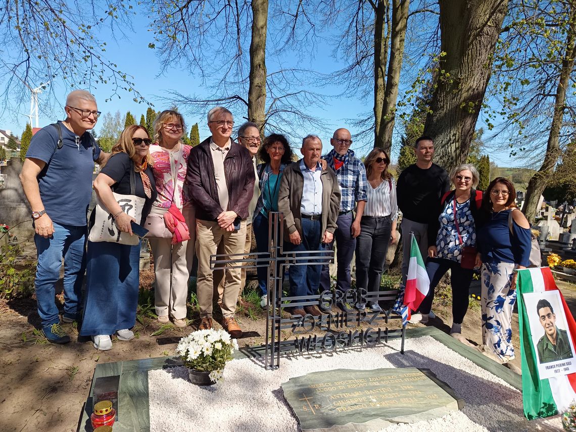 80 lat szukali mogiły włoskiego jeńca. Znaleźli ją w Pelplinie