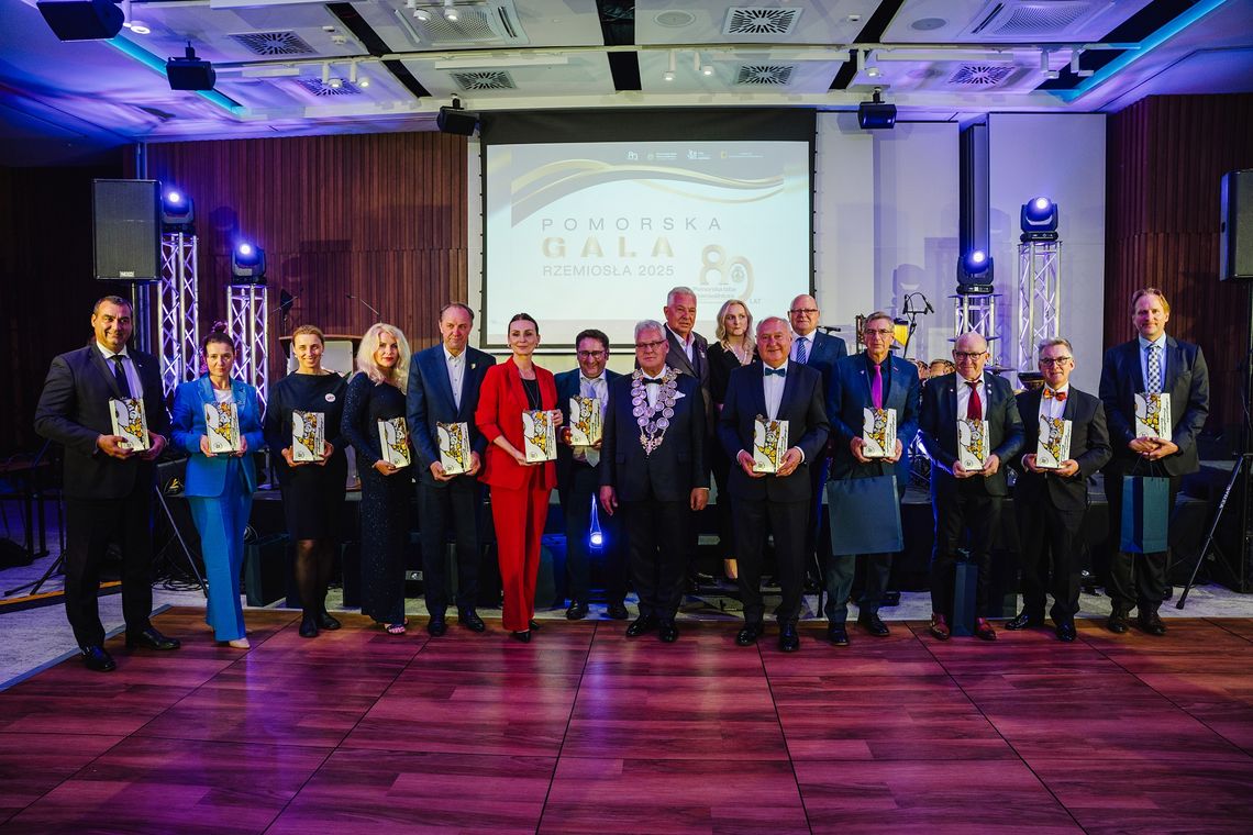 Święto pomorskiego rzemiosła. Gala, odznaczenia i jubileusz