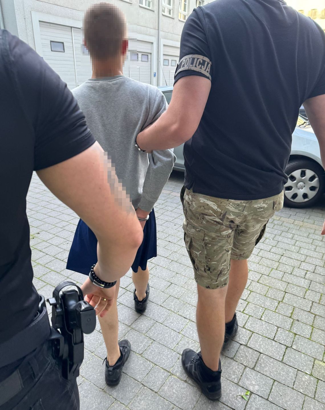 Szalona noc 21-latka z Gdańska. Włamanie, kradzież, graffiti i rozbój.