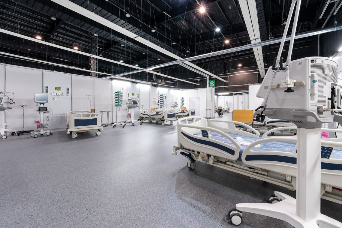  Szpital Tymczasowy w Gdańsku znów zacznie przyjmować pacjentów. Otwarcie w środę