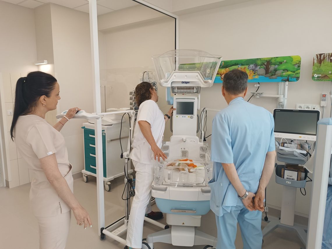 Oddział Pediatryczny w lęborskim szpitalu jak nowy. Komfort i nowoczesny sprzęt