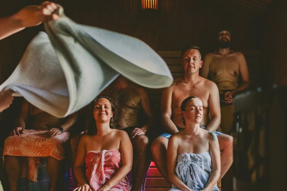 Goście Saunowego Stawu