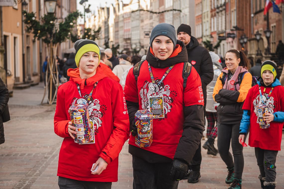 Tak Gdańsk gra razem z WOŚP. Ponad 1000 wolontariuszy na ulicach