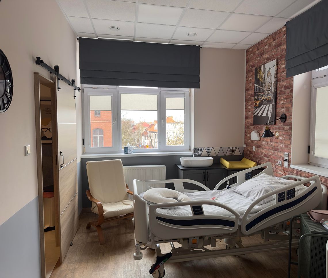 Tak wygląda porodówka w Malborku. Jak mieszkanie premium albo pokój hotelowy! Porodówka w Malborku jak mieszkanie premium albo pokój hotelowy!