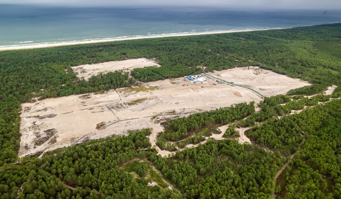 Teren pod elektrownię przeciął drogę na plażę. Inwestor i gmina znaleźli rozwiązanie teren budowy elektrowni jądrowej, Lubiatowo-Kopalino