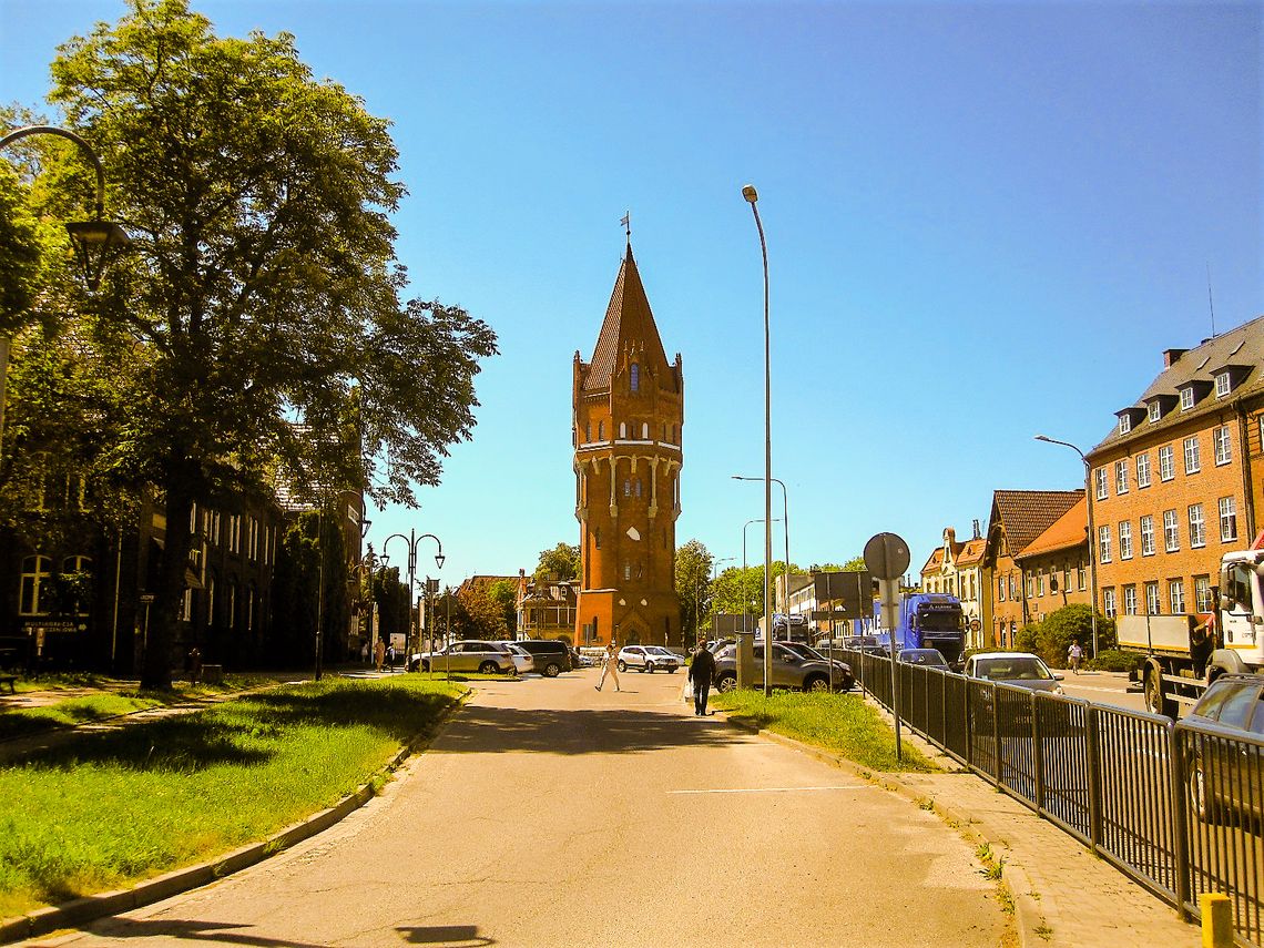 To jeden z symboli Malborka! Można z niego podziwiać widok na Żuławy