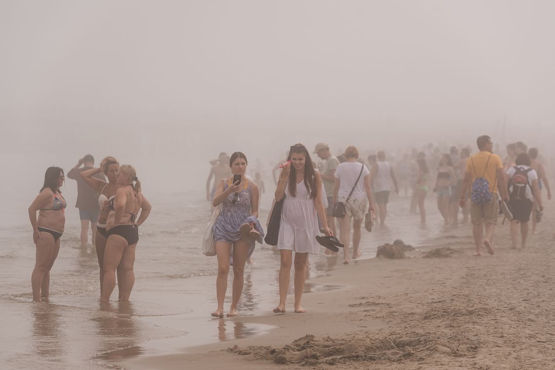 To Silent Hill? Nie, to Sopot! Mgła spowiła plaże kurortu. Wiemy, dlaczego!