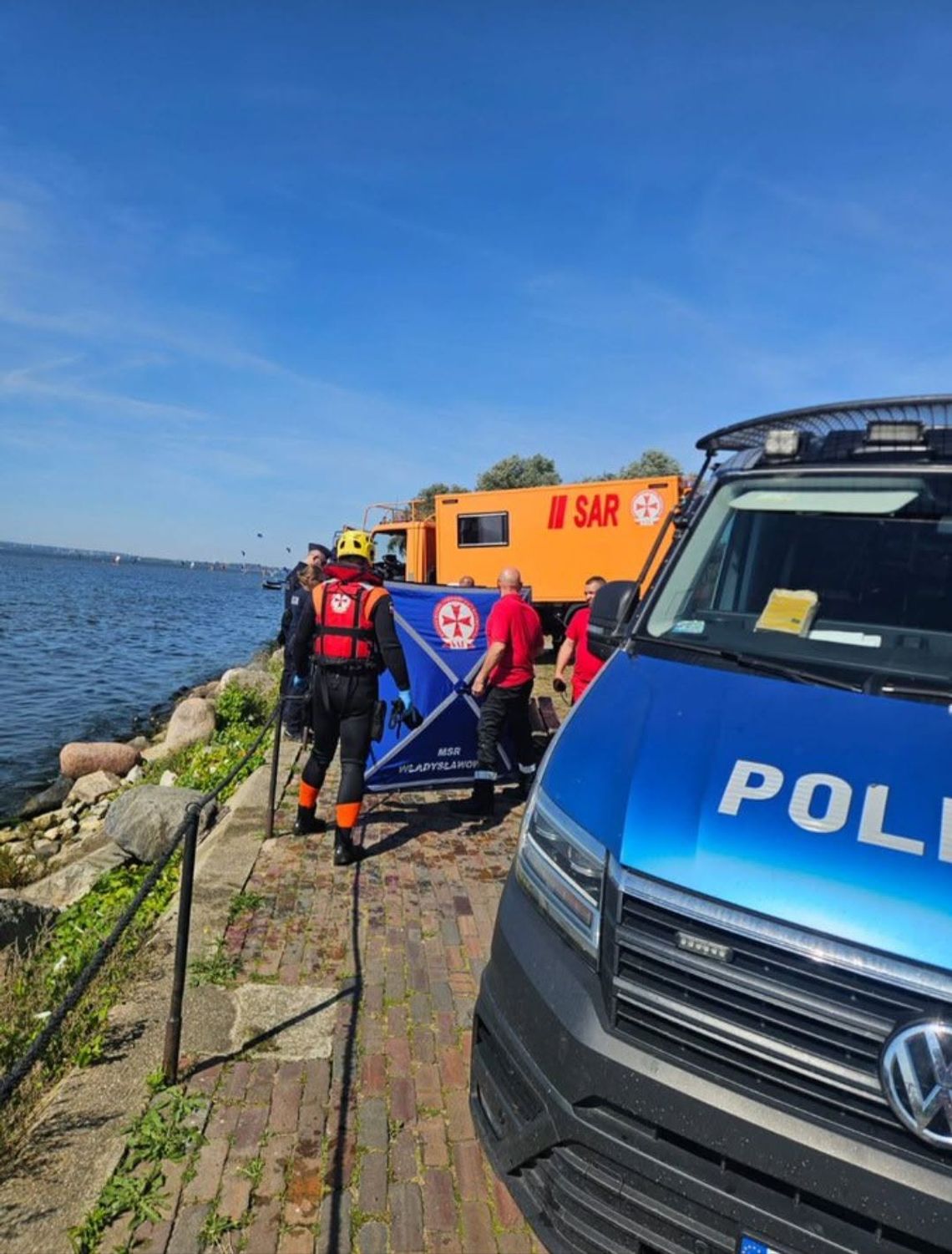 Tragiczny finał poszukiwań surfera w Chałupach! odnalezienie ciała zaginionego surfera, Chałupy