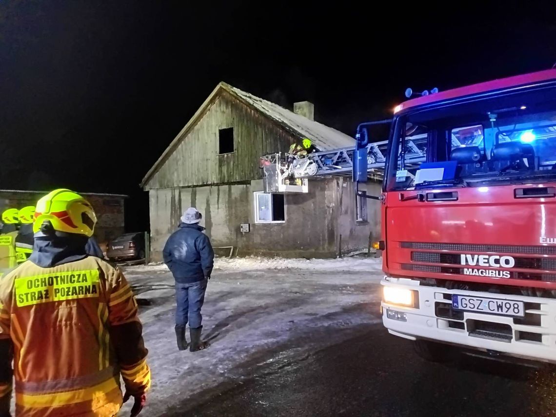 Tragiczny pożar w Starym Targu. Nie żyje mężczyzna