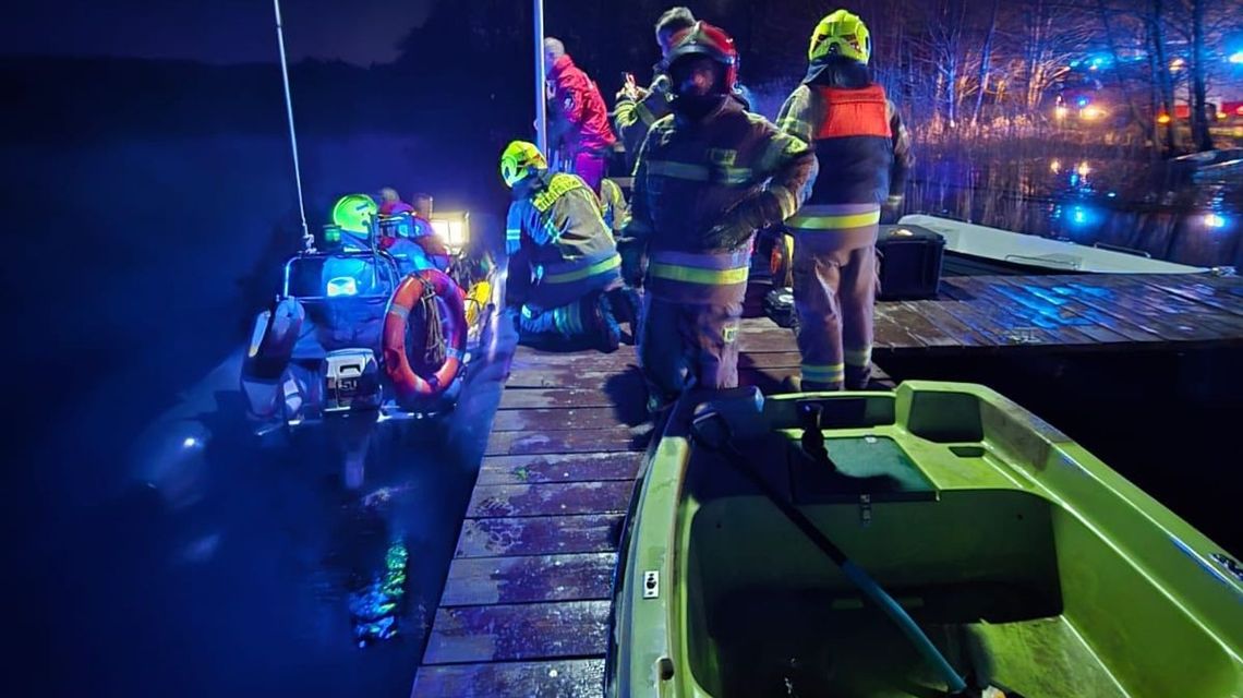wypadek na Jeziorze Salińskim