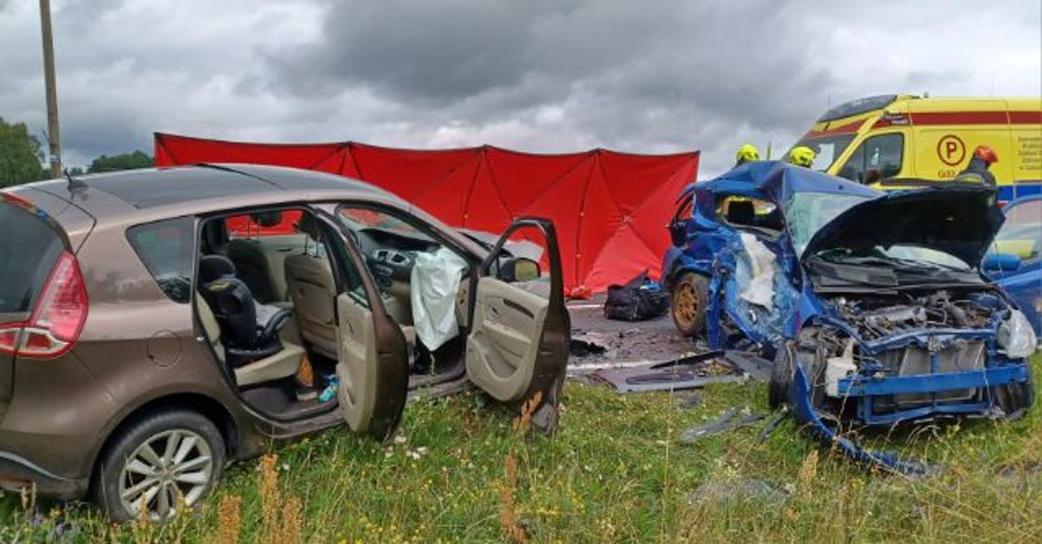 Tragiczny wypadek na Pomorzu! Dwie osoby nie żyją, trzy są ranne, w tym dzieci