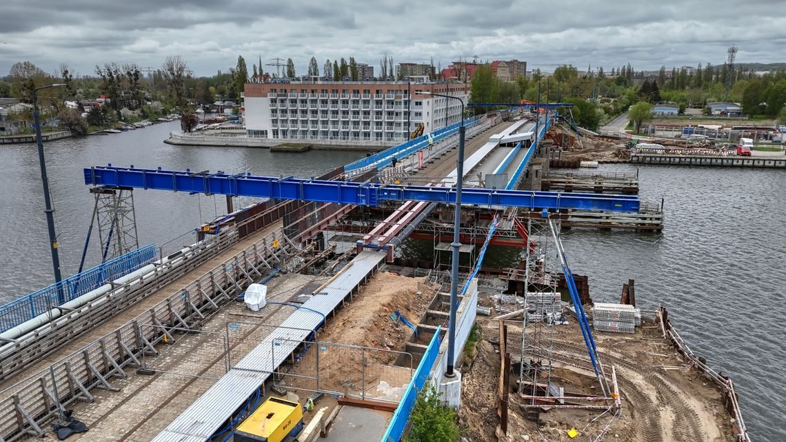 Trwa przebudowa Mostu Siennickiego w Gdańsku. Kiedy zakończą się prace? Most Siennicki przechodzi gruntowną modernizację. Kiedy koniec prac?