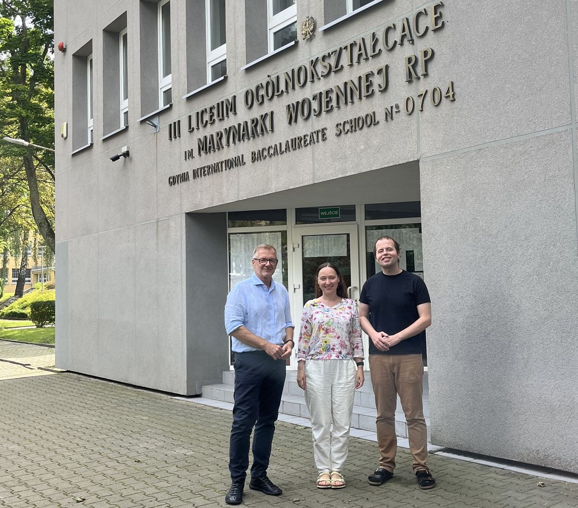 Twórca ChatGPT z wizytą w Gdyni. Jakub Pachocki odwiedził swoją dawną szkołę