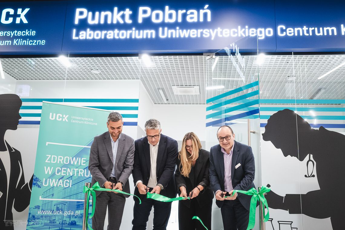 nowy punkt pobrań UCK w Galerii Metropolia w Gdańsku