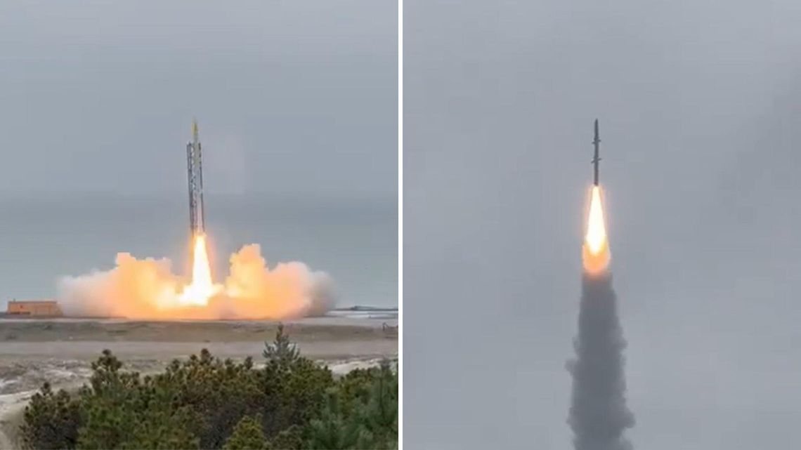 start rakiety w Ustce