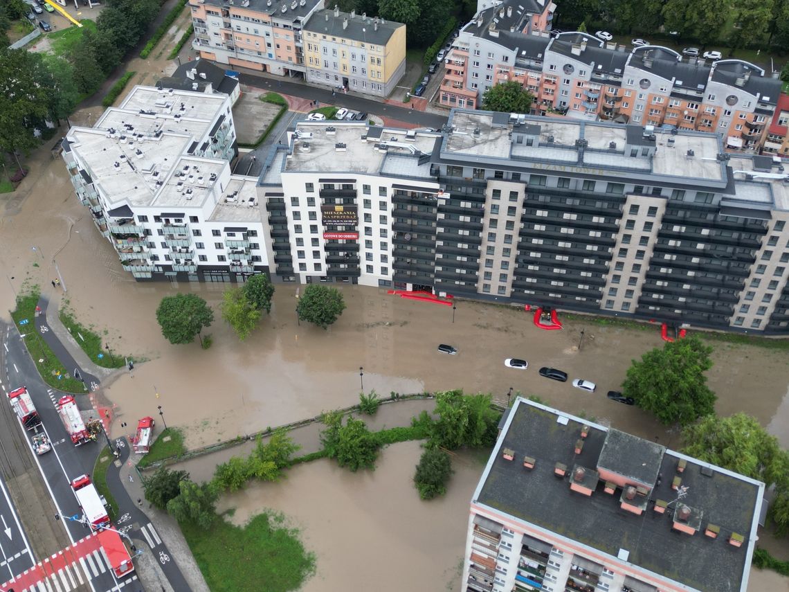 Ulewne deszcze nad Pomorzem. Tysiące interwencji strażaków