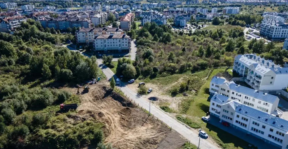 Ulica Kampinoska w Gdańsku zamknięta dla ruchu. Są utrudnienia dla kierowców i pasażerów ulica Kampinoska, Gdańsk