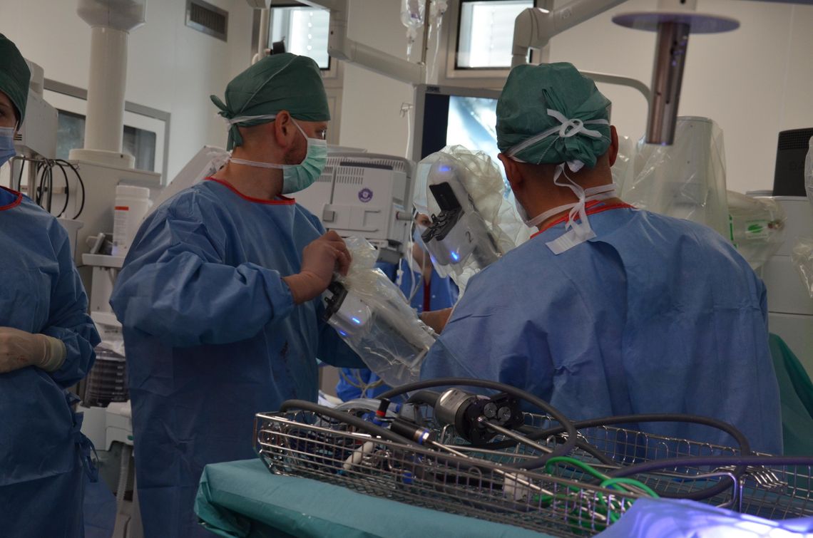 operacja olbrzymiej przepukliny rozworu przełykowego, Szpital św. Wojciecha, Gdańsk