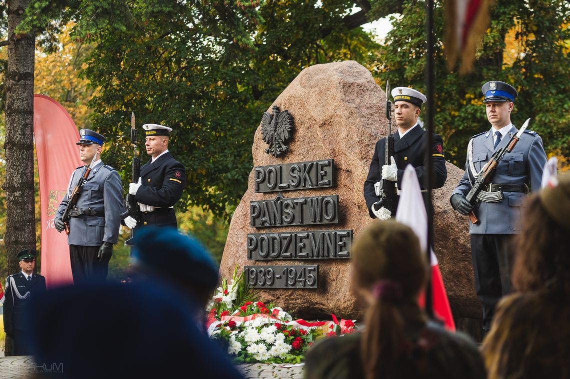 Uroczystości pamięci Polskiego Państwa Podziemnego i Szarych Szeregów