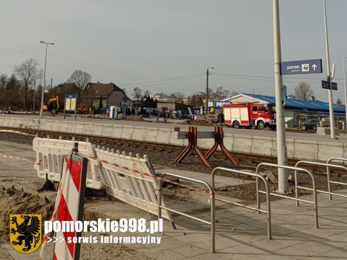 uszkodzony gazociąg, Sztum