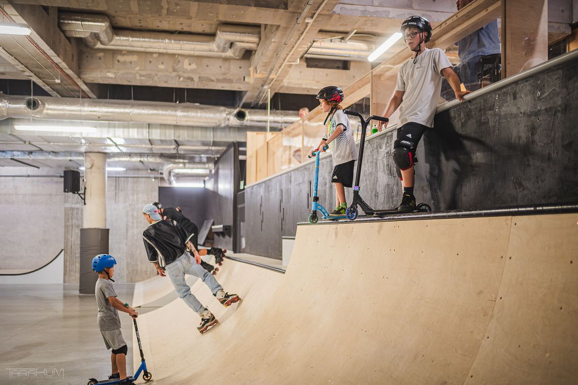 Skate Arena w Gdańsku. To jeden z największych skate parków w Europie