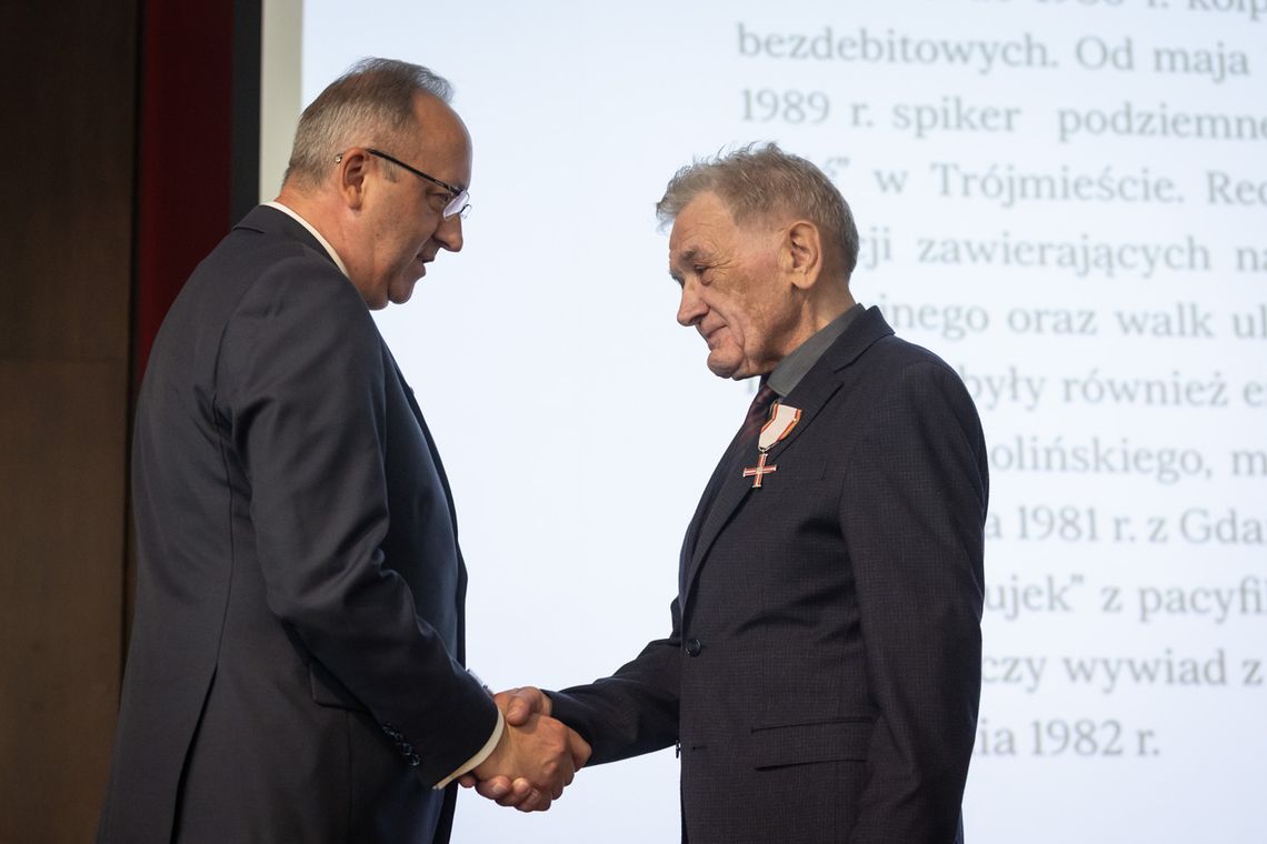 W Gdańsku wręczono Krzyże Wolności i Solidarności wręczenie Krzyży Wolności i Solidarności, Gdańsk 2026