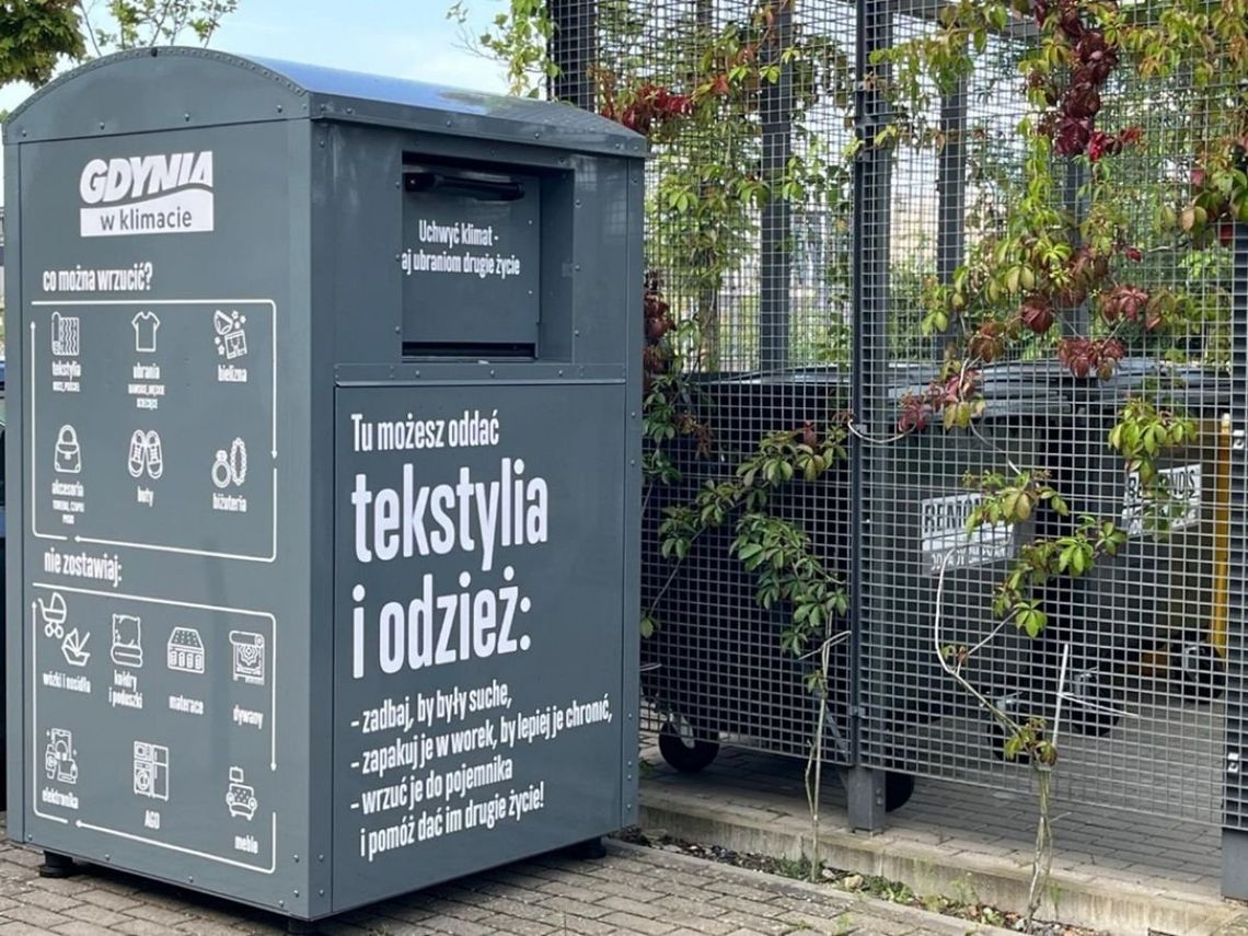 pojemnik na odzież w Gdyni