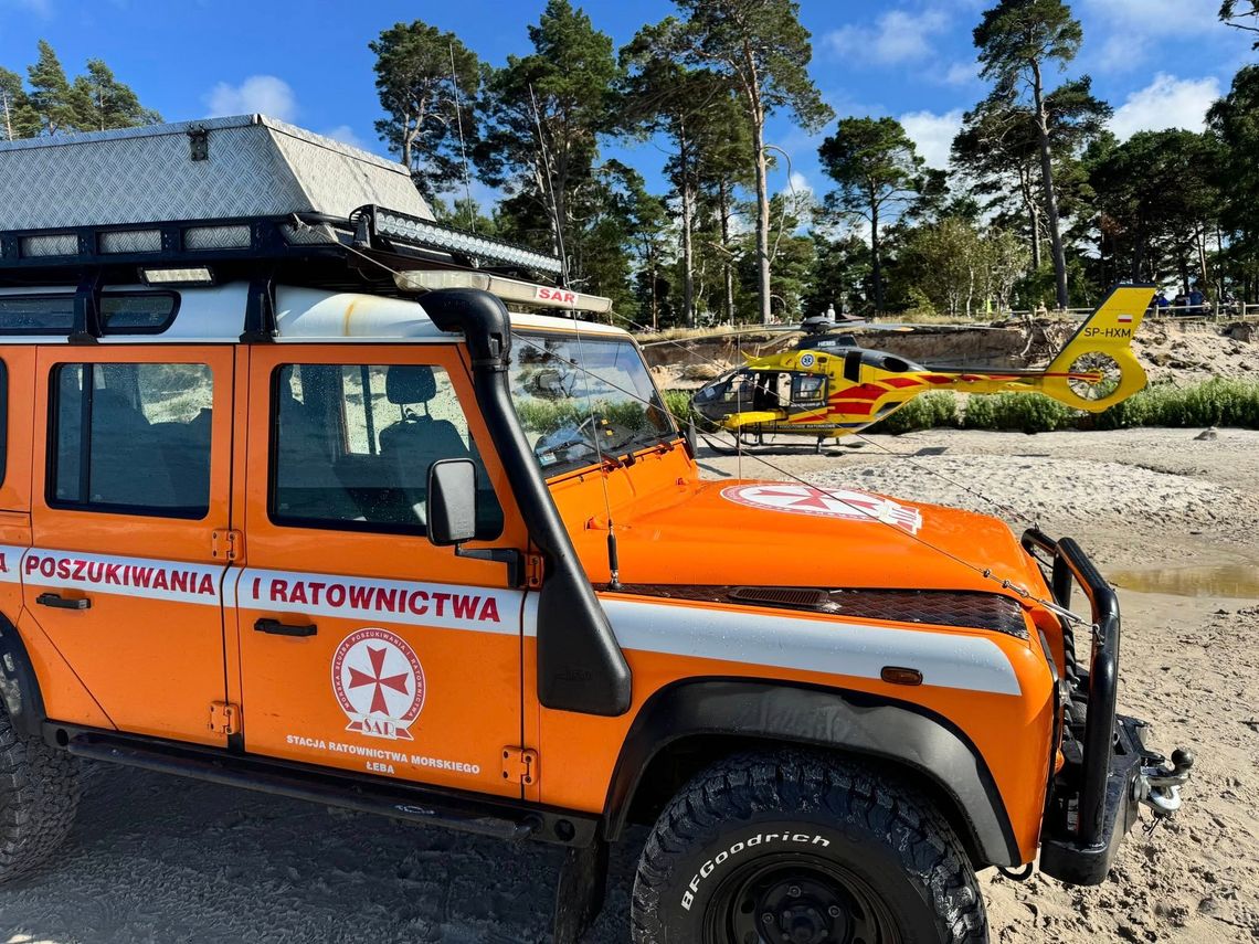 Tragiczny finał kąpieli w Kopalinie. Mężczyzna utonął w Bałtyku