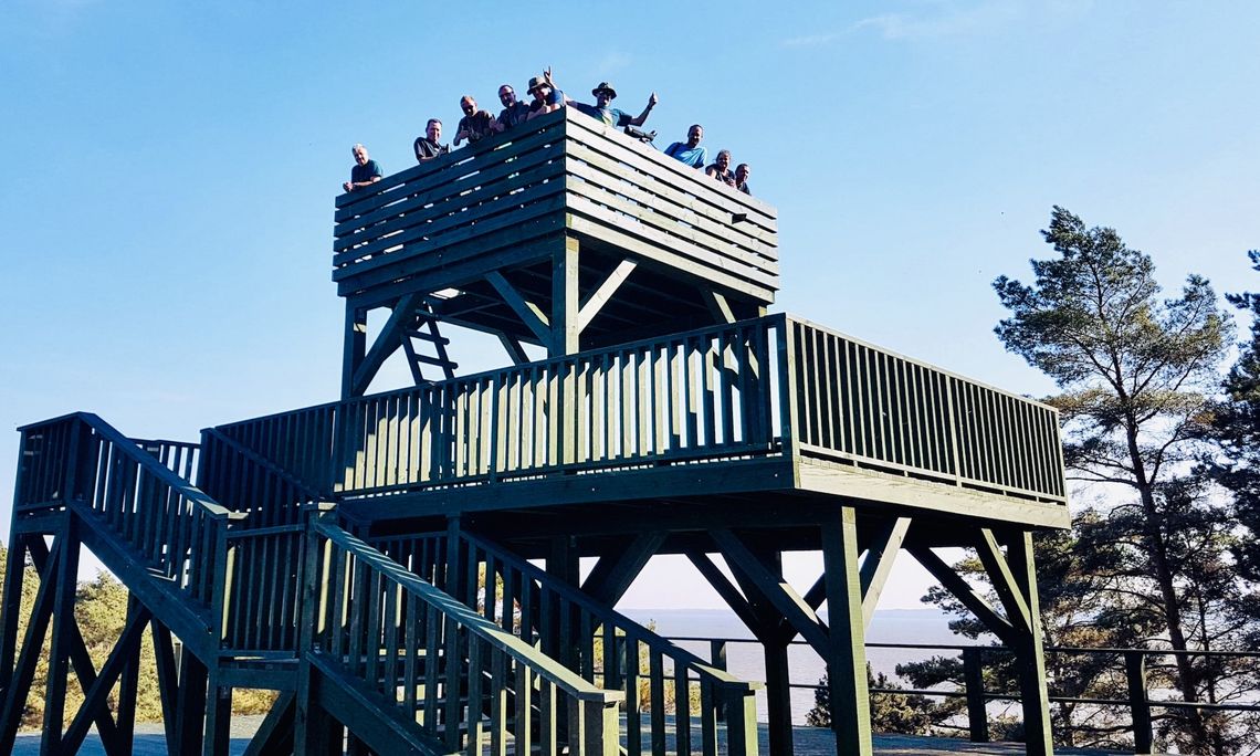 W Krynica Morskiej powstał pierwszy w Polsce punkt obserwacji ptaków morskich!