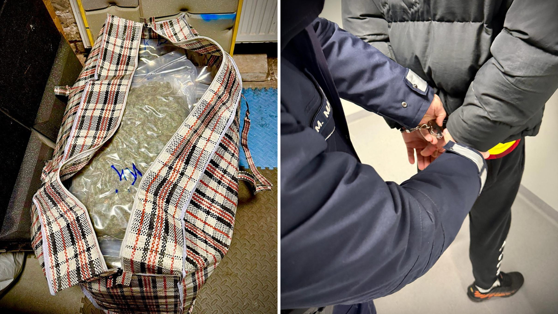 Gdańsku: W mieszkaniu mieli 17 kilogramów narkotyków. Znaleziono marihuanę i haszysz