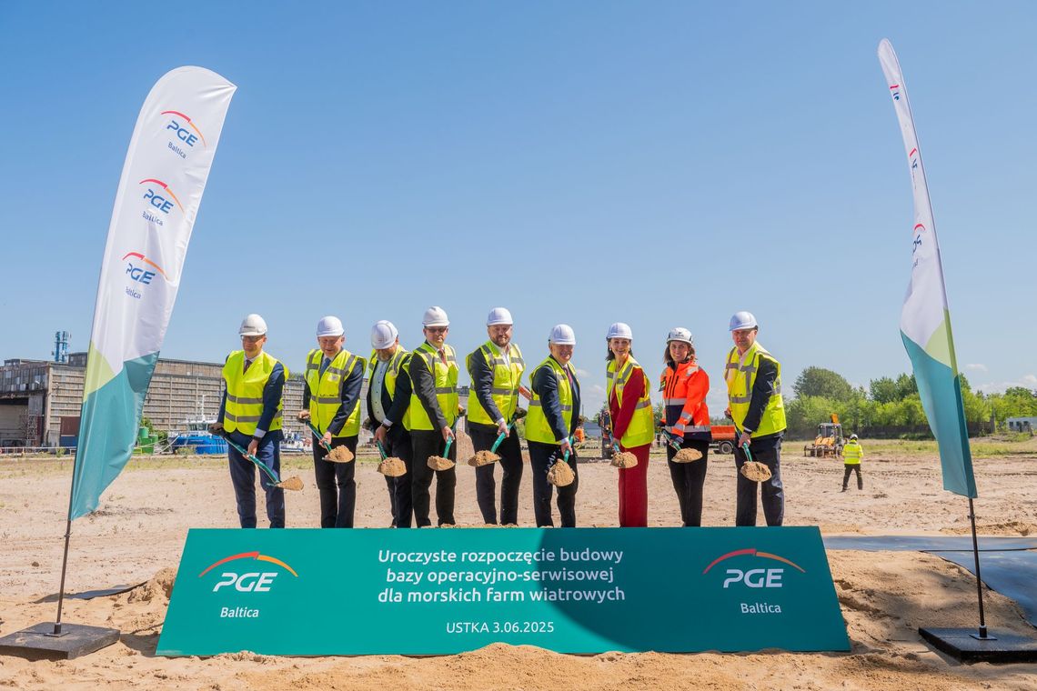 W Ustce rozpoczęła się budowa bazy operacyjno-serwisowej MFW Baltica