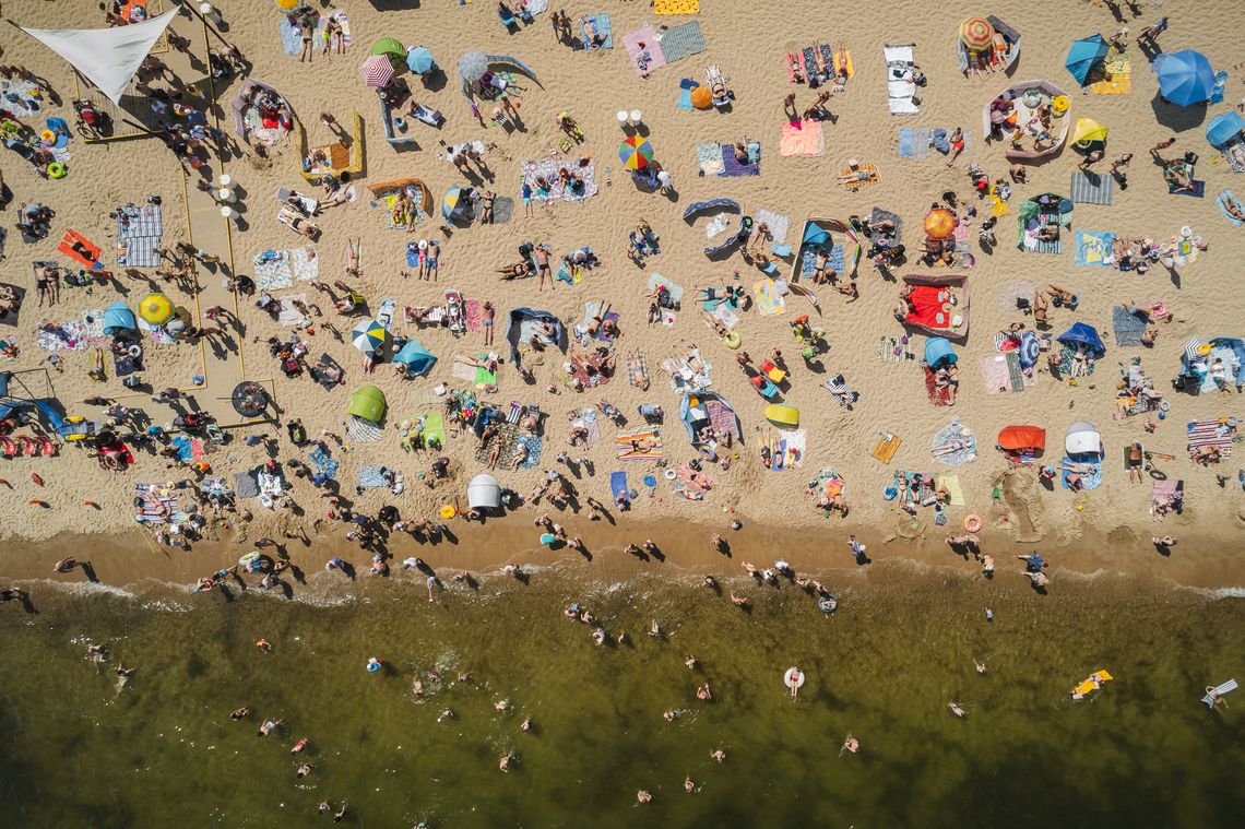 plaża, Gdańsk-Brzeźno